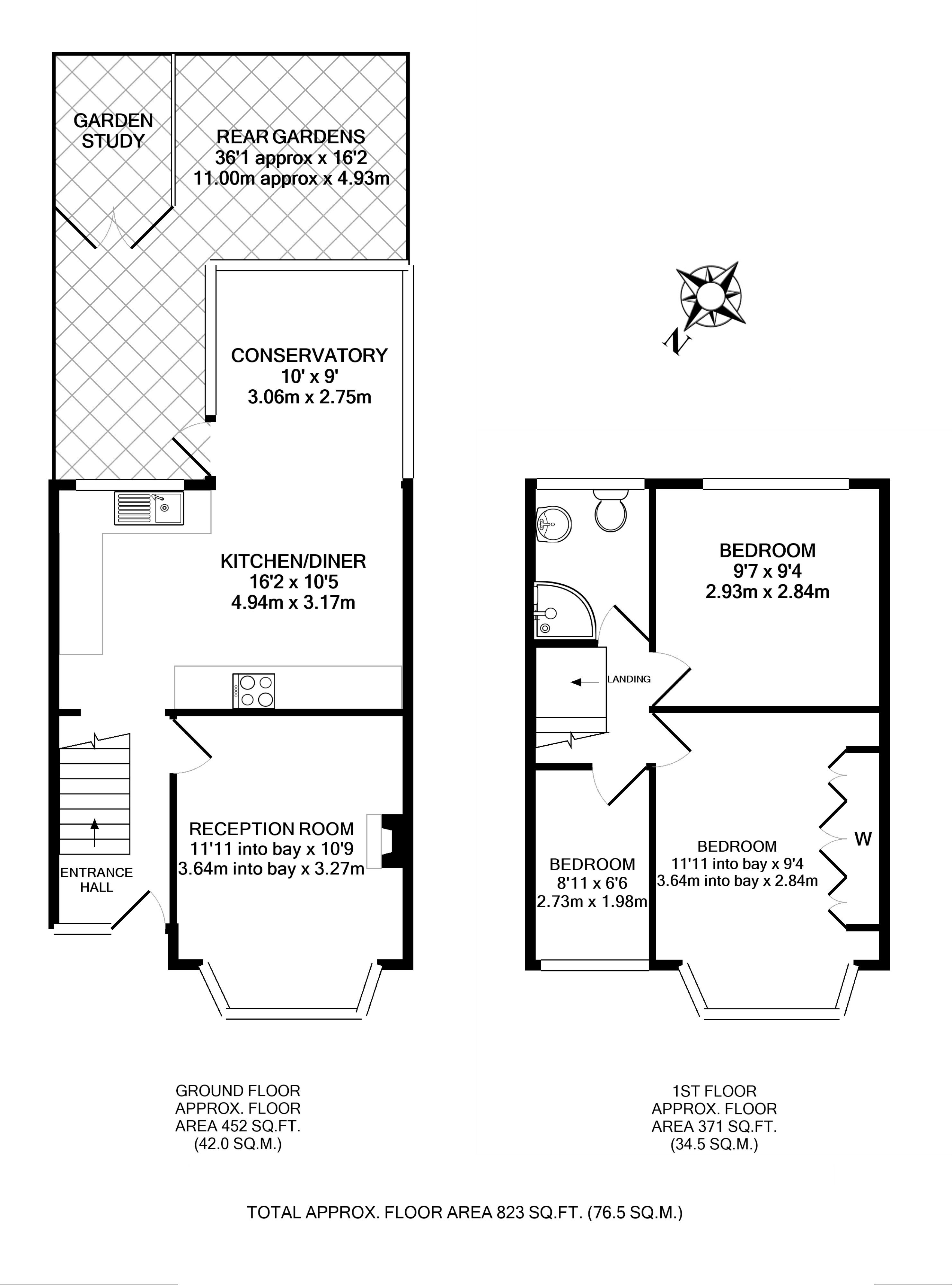 Floorplans For Lincoln Avenue, Twickenham