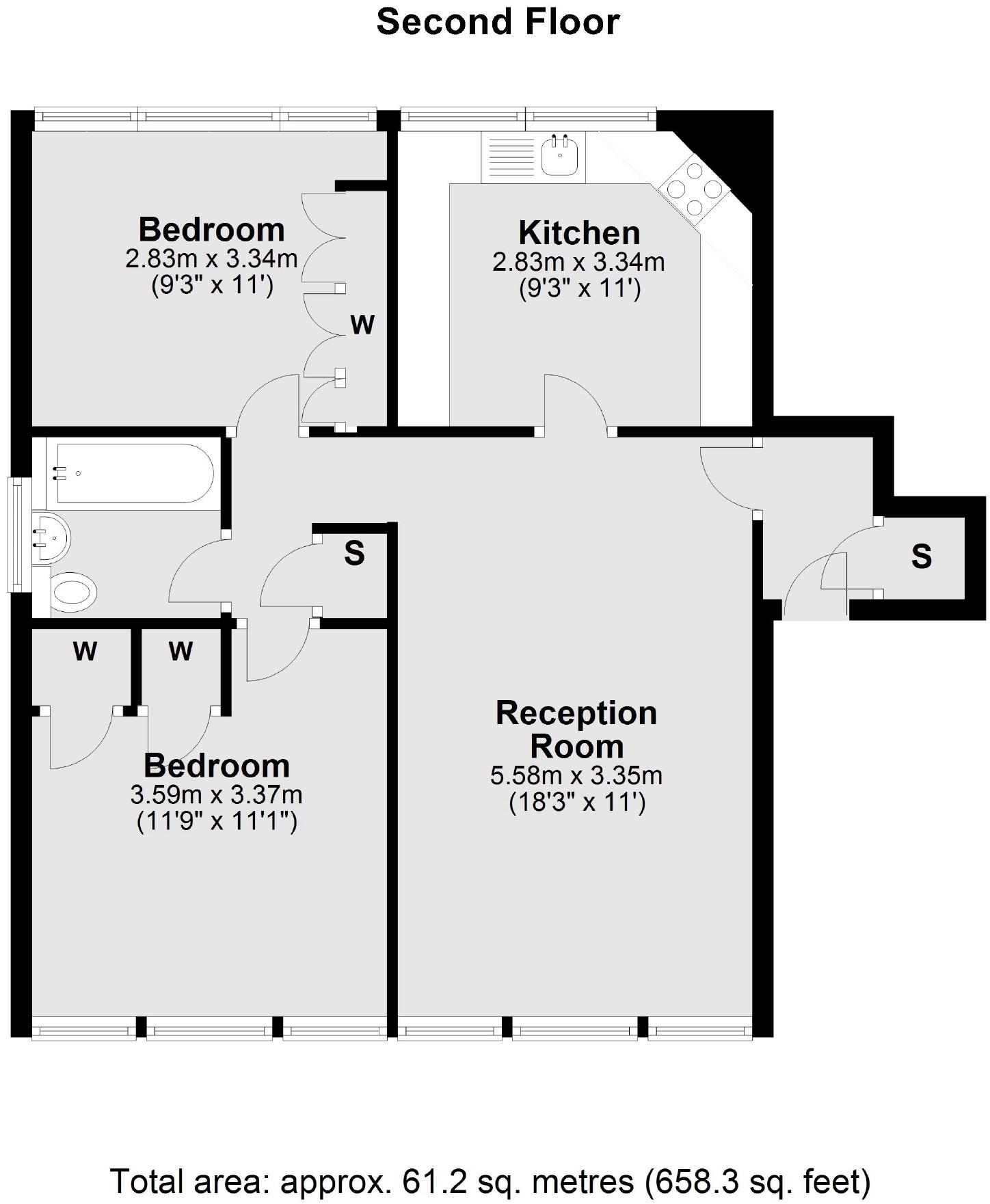 Floorplans For Wellesley Road, Strawberry Hill