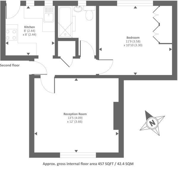 Floorplans For Churchview Road, Twickenham