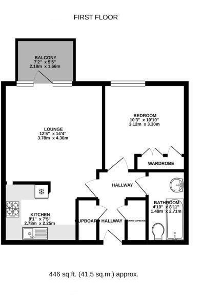 Floorplans For Langhorn Drive, Twickenham